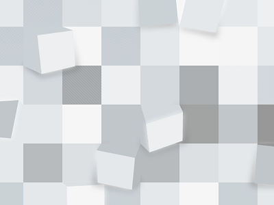 Wallpaper #3 abstract background cubes dimension grey grid light mosaic square wallpaper white