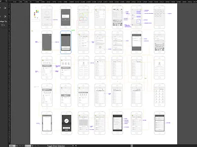 Wireflow app ios iphone ui ux wireframes