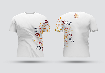 A T-shirt 👕 with Arabic calligraphy design typography