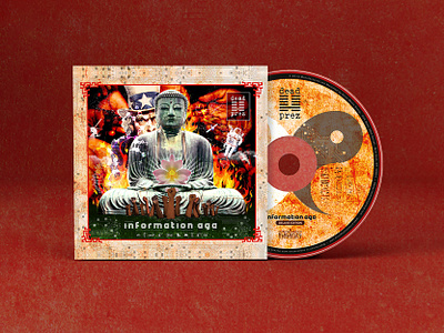 Dead Prez: Information Age | CD Cover & Artwork artwork brand branding business cd cover graphic design hip hop hiphop inlay logo music rap stream