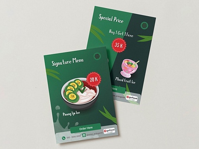 Food Menu dessert drink drink menu food food menu fresh graphic design green illustration menu design