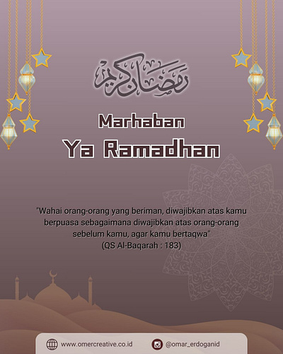 Ramadhan Feed clean feed graphic design illustration moeslim ramadhan ramadhan kareem social media