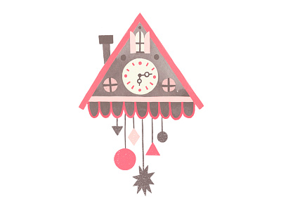 Cuckoo Clock clock cuckoo clock fun illustration shapes