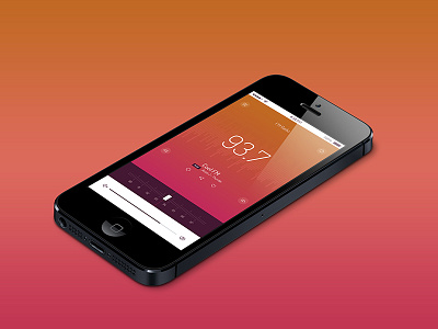 FM Radio fm iso7 radio ui ux
