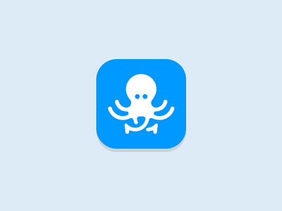 Shuffle App app blue brand burner ios logo octopus phose privacy security shuffle