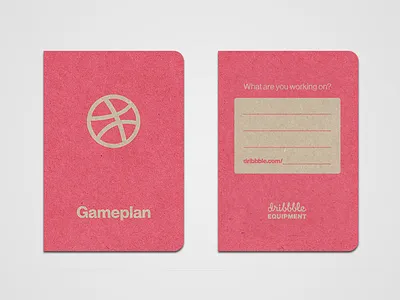 Gameplan Scout Book dribbble equipment gameplan scoutbook