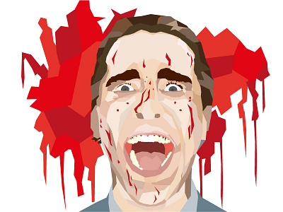 WPAP - American Psycho american psycho bateman blood wpap