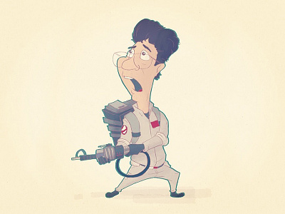 Ghostbuster character drawing ghostbusters illustration sketch