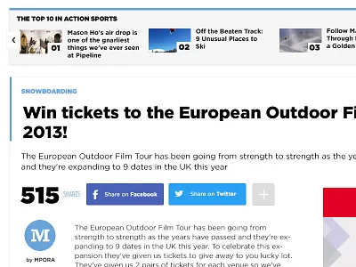 Article Header article featured share sports