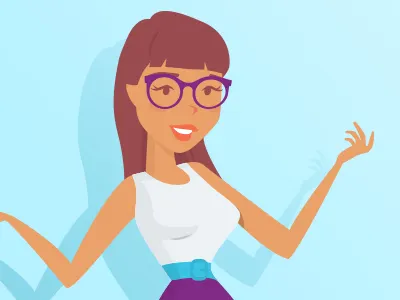 Jane 2.0 character design illustration mascot