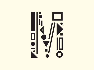 M/25 geometric gif type