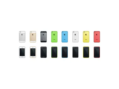 iPhones 5c 5s apple icon iphone small