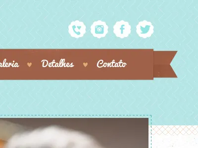 Confeitaria Neves - Homepage bakery blue brand cake cupcake home identity logo sweet vintage website