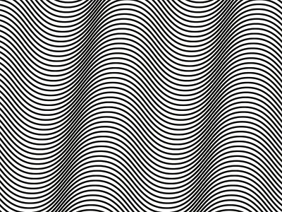 Optical black bw optical pattern white