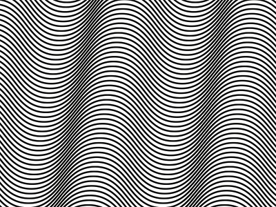 Optical black bw optical pattern white