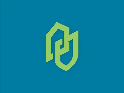 Safe 03 house logo safe security vector