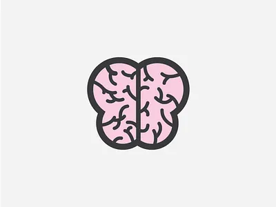 Brain brain icon illustration