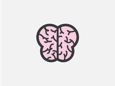Brain brain icon illustration