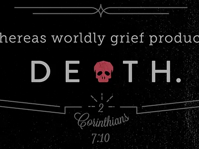 Death Defying bible monoweight skull verse vod