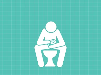 Browsing... clean design drawing icon iconography illustration iphone ipod logo simple toilet