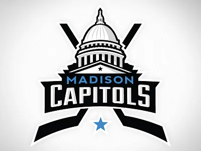 Madison Capitols Logo hockey logo sport ngin sports ushl