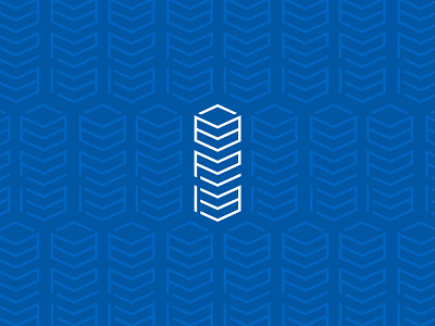 Blueprint Properties Inc. Logotype blueprint branding canada construction design geometric graphic initials logo logomark symmetry