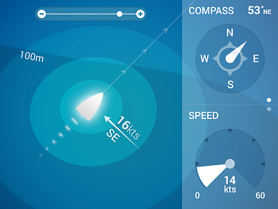 Vela Zoom Detail android maps reconjet sailing vela wearable