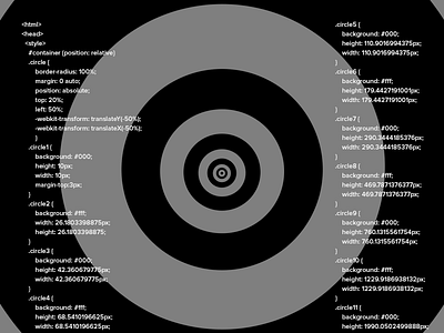 Golden Ratio Circles code golden ratio