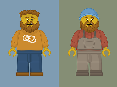 Lego Nick character design illustration lego selfie