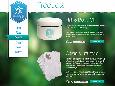 Breathe Easy Spa Website css3 design ecommerce html5 logo product rajoon ui ux website