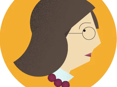 Teacher / WIP education glasses grain icon illustration professor teacher