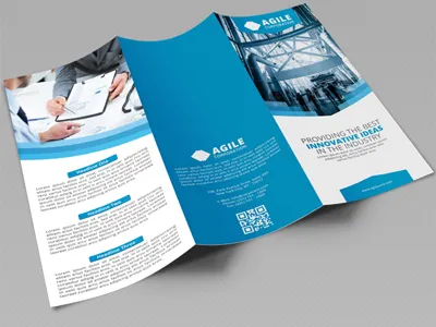 Creative Corporate Tri Fold Brochure Vol 8 ad advertising branding design business material business tri fold clean design corporate tri fold graphic river template tri fold tri fold