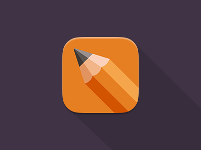 Creativedreams App Icon iOS7 app icon apple creative icon ios ios7 mobile pencil