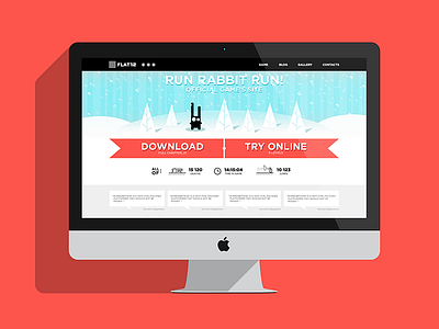 RRR new site flat12 game indie rrr site