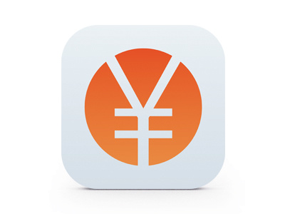 Converter Icon app application clean flat ios7 iphone ui