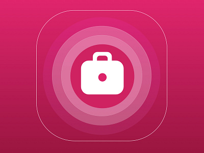 Travel Radar • App Icon app icon ibeacon ios travel