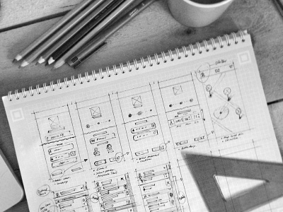 Ui Sketch black d dh photo sketch ui white wireframe