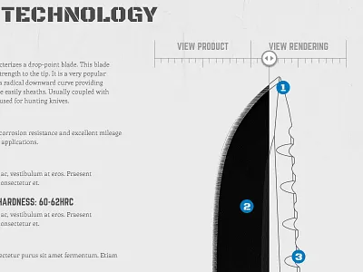 Product Detail Page 2 callouts ecommerce pdp product detail page rendering scrubber slider texture web design wip
