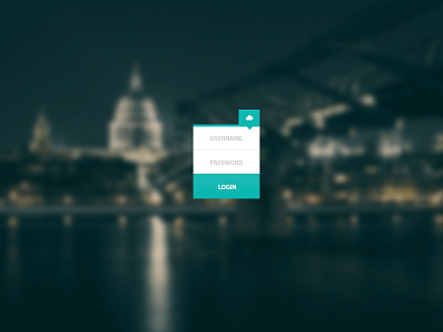 Cloud Login app login ui