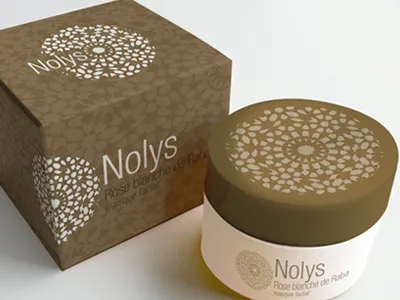 Nolys beauty cosmetics cream packaging