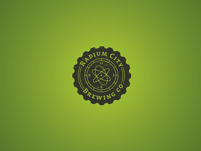 Radium City Brewing Co. beer brewing illustration logo matthew solis