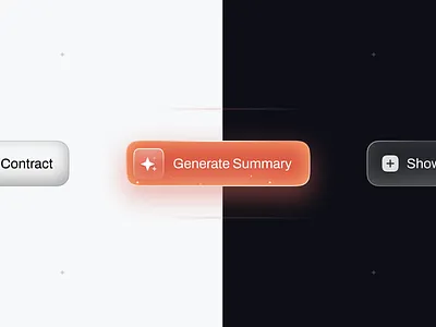 Glow Button button component dark dark ui effect figma glow icons ui ui design