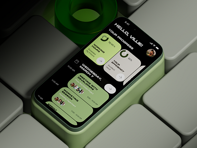 ToDo App | Wannabe NextLevel Recap 3d mobile design ui