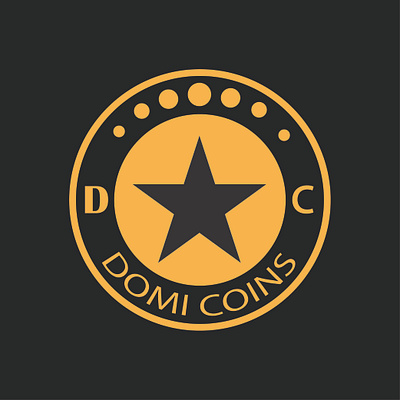 Domi Coins logo 3d animation branding graphic design logo motion graphics ui