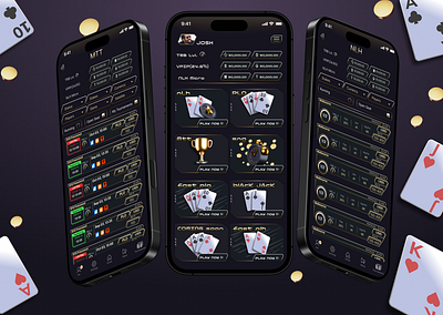 Canto Casino - Mobile Game app branding design figma high fidelity prototypes illustration interaction design mobile design protopie ui