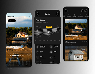 realHOME - app 2025 app buy graphic design home ui uxui