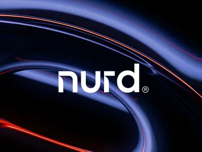 Nurd Logo ai logo app logo artificial intelligence logo brand identity branding branding agency design logo logodesign modern logo nerd nurd saas logo tech logo typographic logo