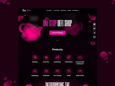 Futuristic DeFi Shop Platform UI animated dashboard blockchain crypto exchange defi design defi staking digital finance finance fintech animation fintech ui interactive ui modern web shop platform tokenomics ui design ux design ux ui uxui web3 web3 interface website