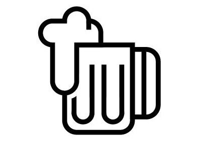 Beer design iconography illustration