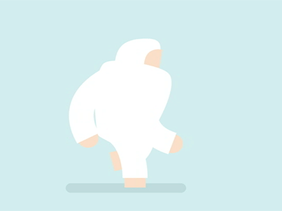 Skillshare Project - Abominable Snowman abominable snowman animated gif skillshare snowman yeti